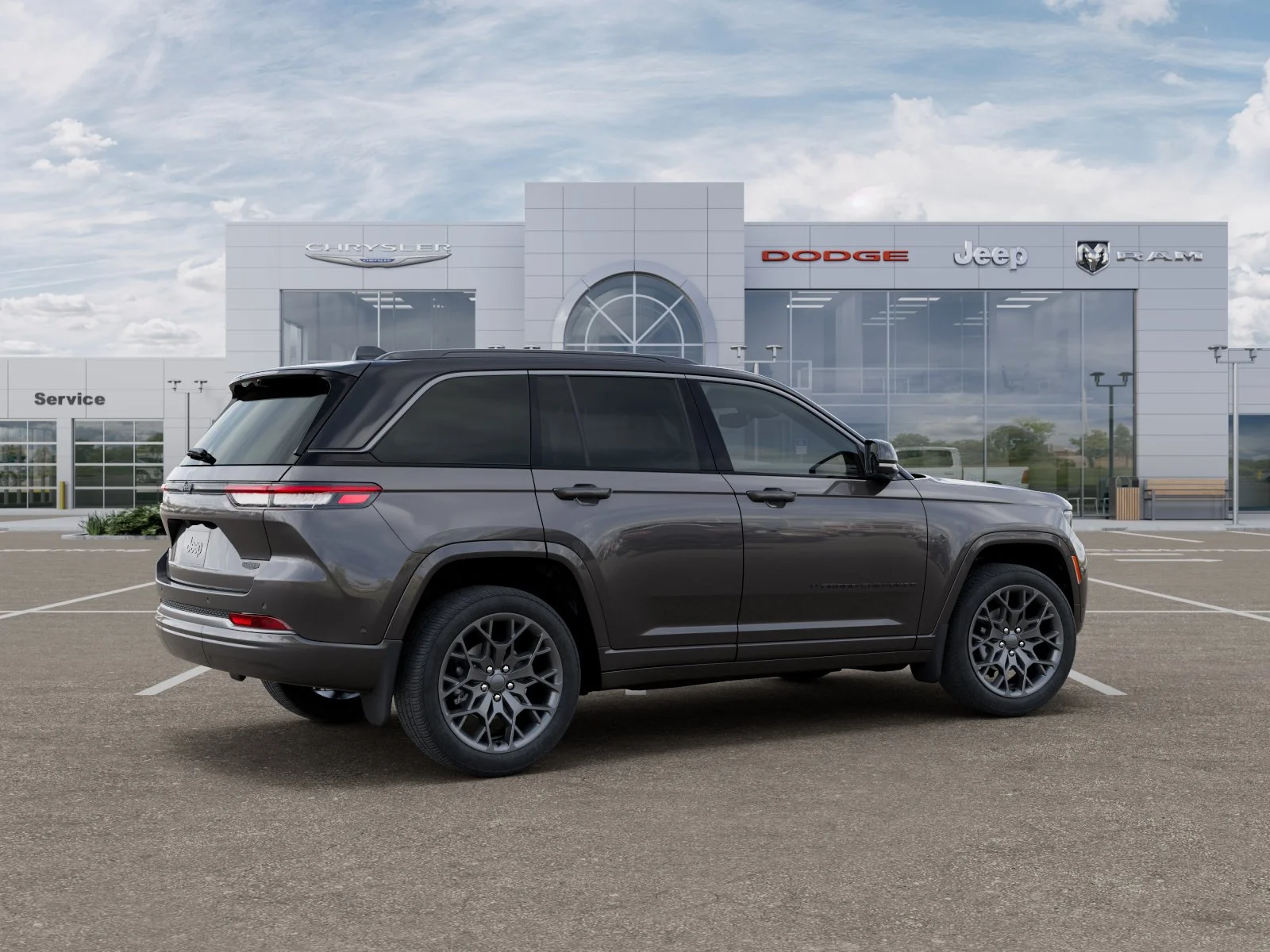 New 2026 Baltic Gray Metallic Clear-Coat Exterior Paint Jeep Summit image 32