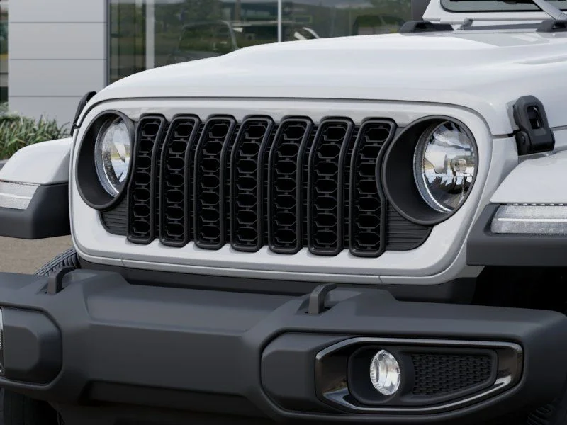 New 2026 Bright White Clear-Coat Exterior Paint Jeep Sport S image 12