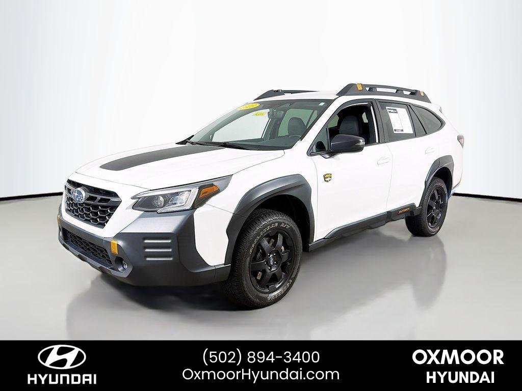 Used 2023 Crystal White Pearl Subaru Wilderness image 3