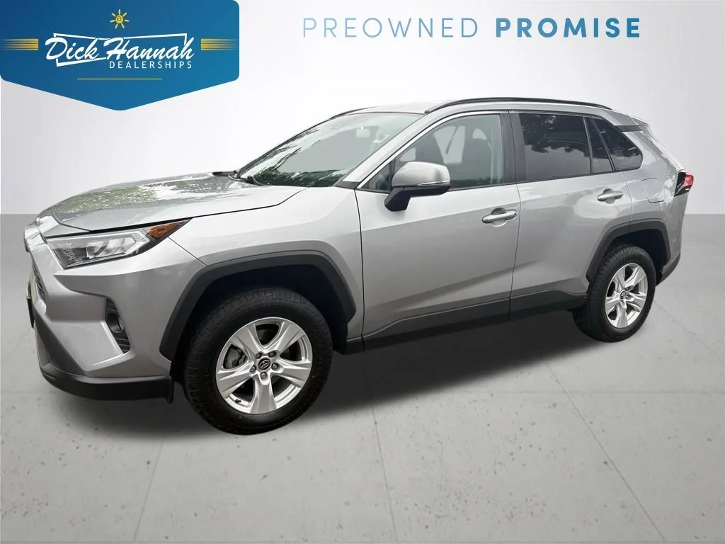 Used 2021 Silver Toyota XLE image 1