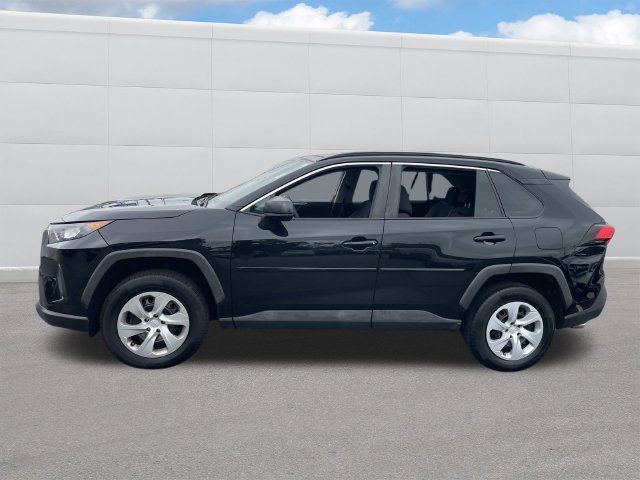 Used 2021 Midnight Black Metallic Toyota LE image 2