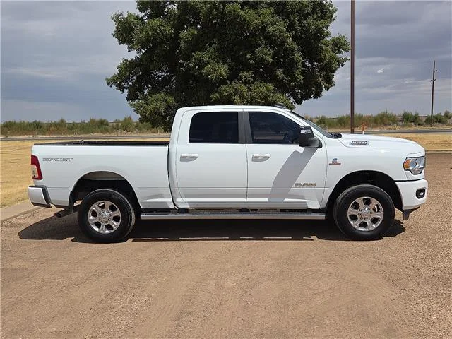Used 2024 Bright White CL RAM Big Horn 4x4 Crew Cab 6.3 ft. box 149 in. WB image 4