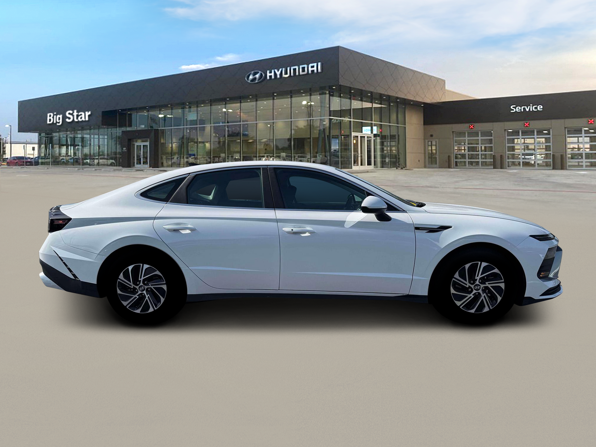 New 2026 Serenity White Hyundai Blue image 23