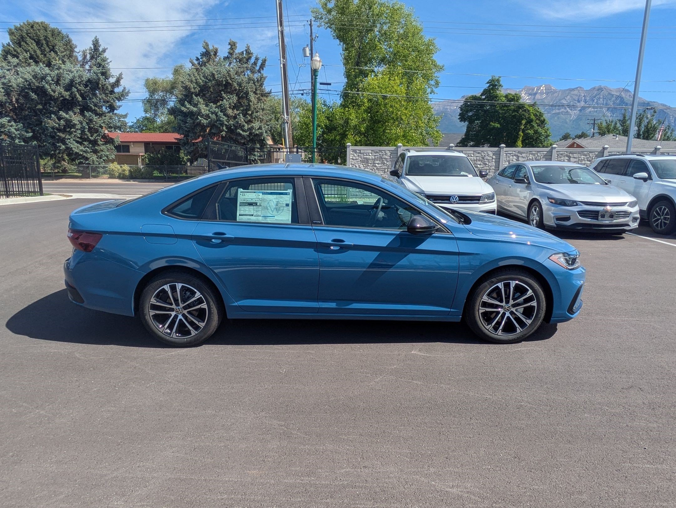 New 2026 Monterey Blue Pearl Volkswagen Sport image 2