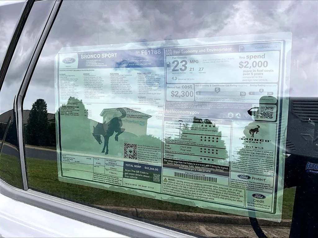 New 2025 Carbonized Gray Metallic Ford Badlands® image 13