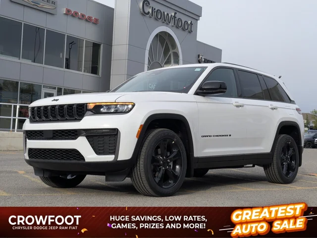 2026 Jeep Grand Cherokee Altitude - - 4x4 - Power Sunroof - Trailer Tow Pkg - 20 Black Wheels - Remote Start & More!