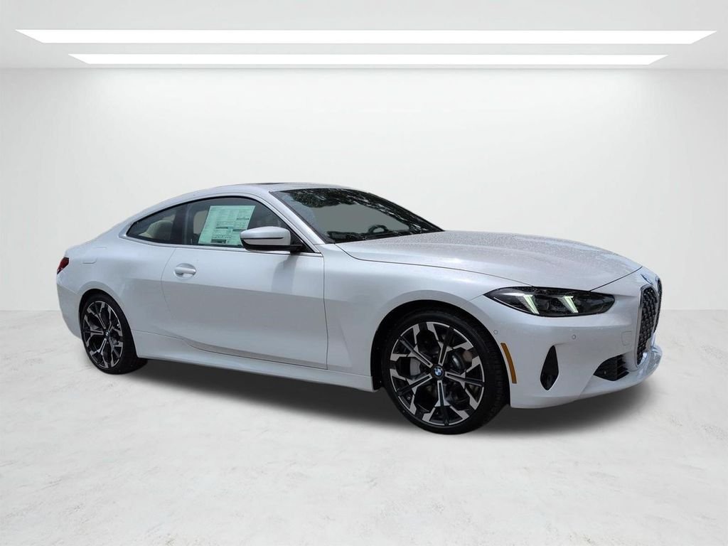 New 2027 Mineral White Metallic BMW 430i image 2