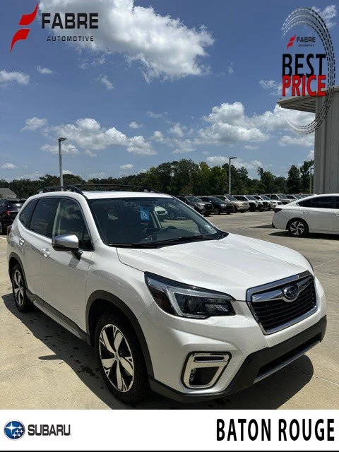 Used 2021 White Subaru Touring image 1