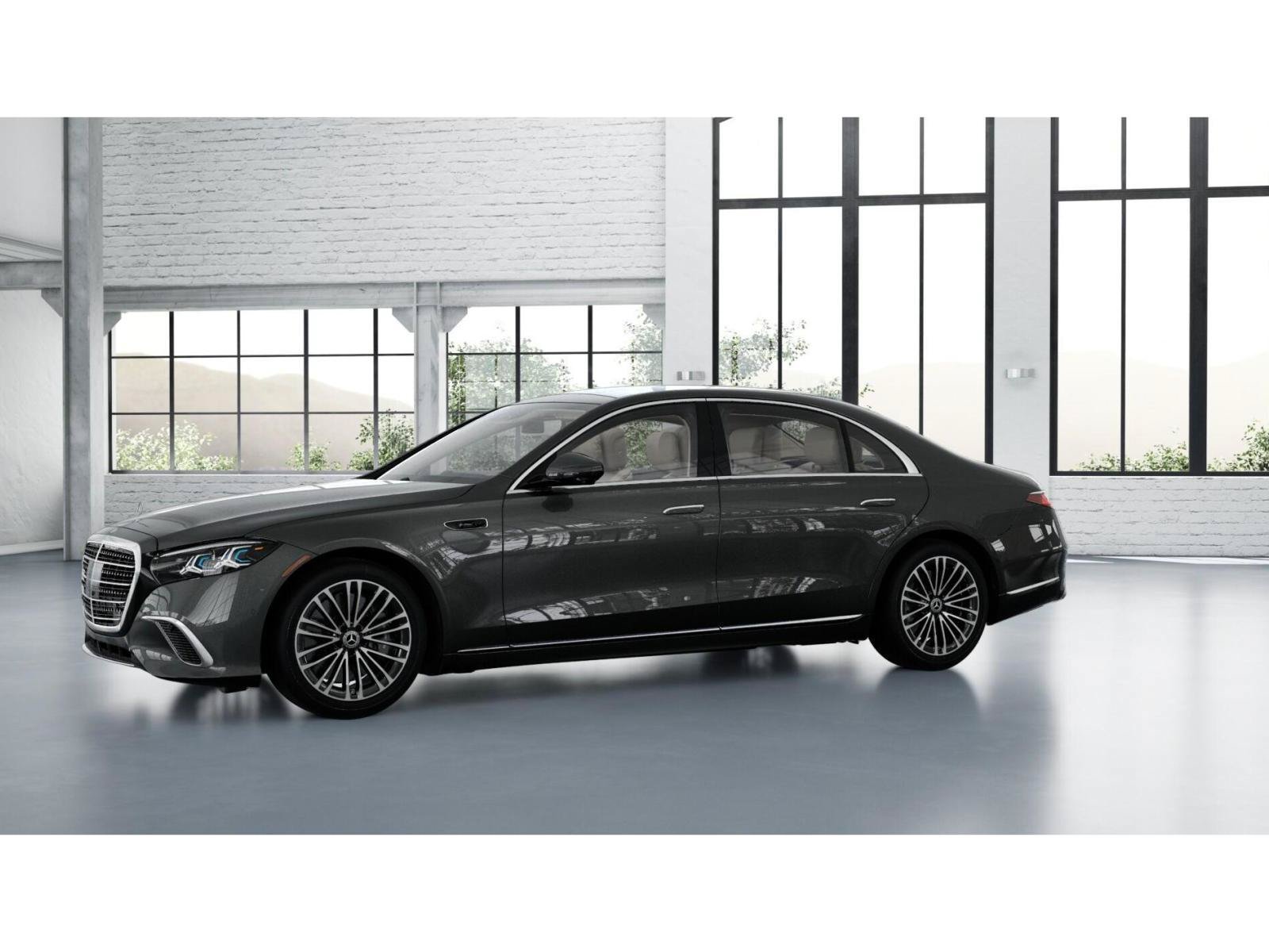 New 2027 Graphite Grey Metallic Mercedes-Benz S 580 4MATIC® Sedan image 37