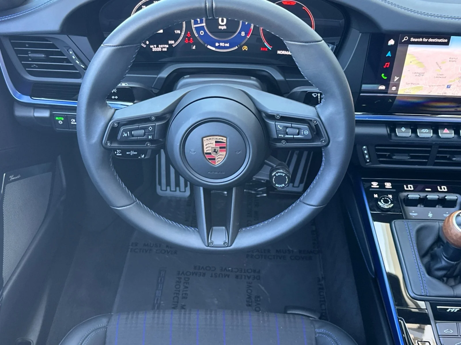 Used 2025 Gentian Blue Metallic Porsche Carrera T image 14