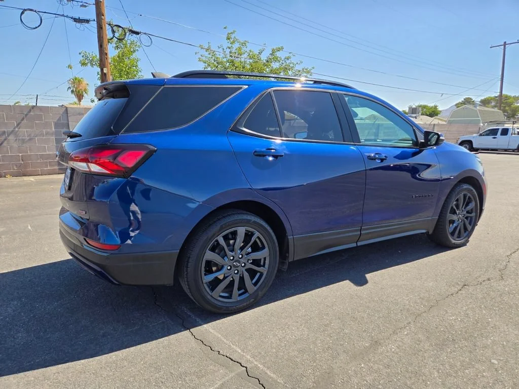 Used 2022 Blue Glow Metallic Chevrolet RS image 1