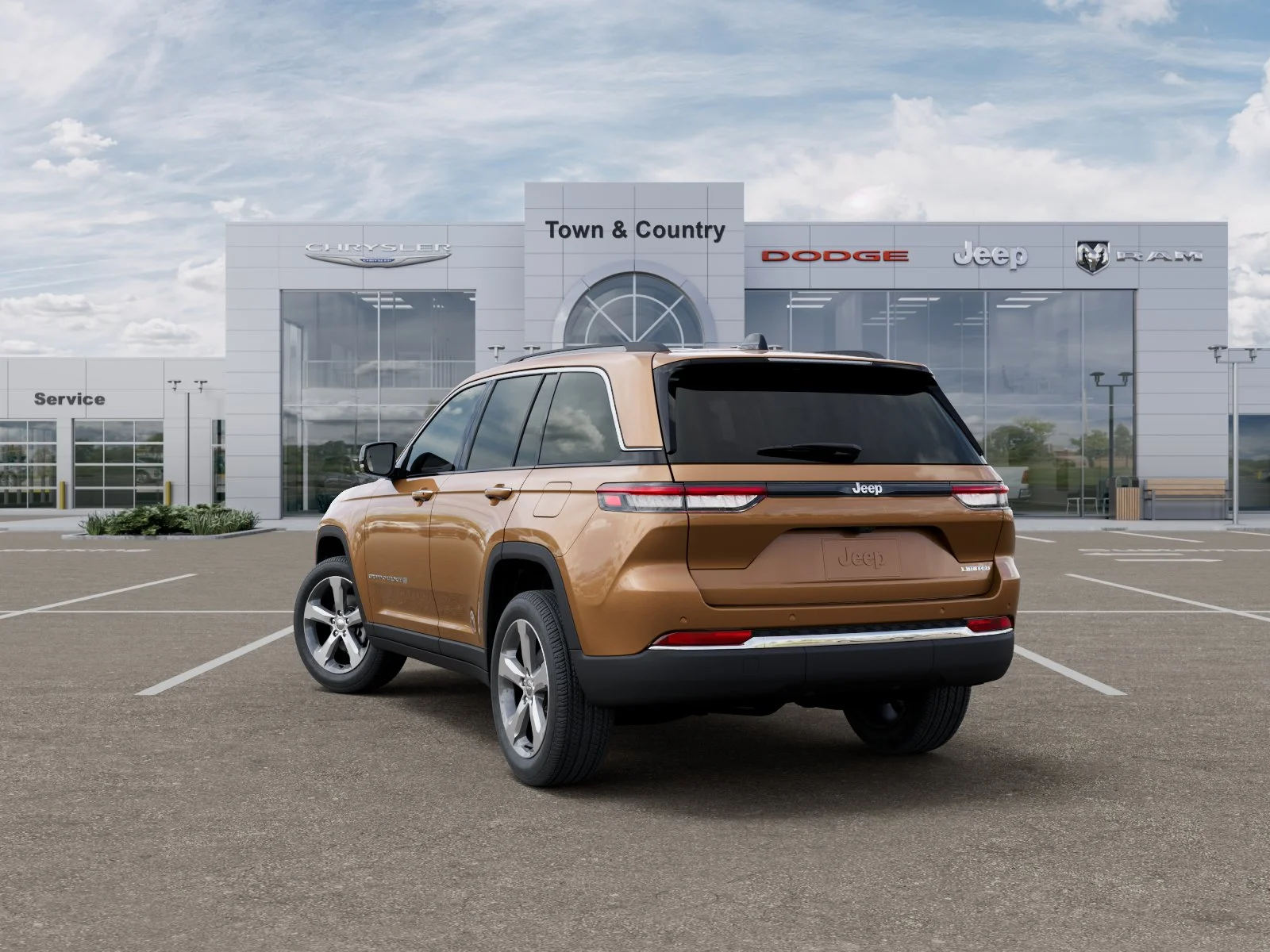 New 2026 Copper Shino Metallic Clear-Coat Exterior Paint Jeep Limited image 29