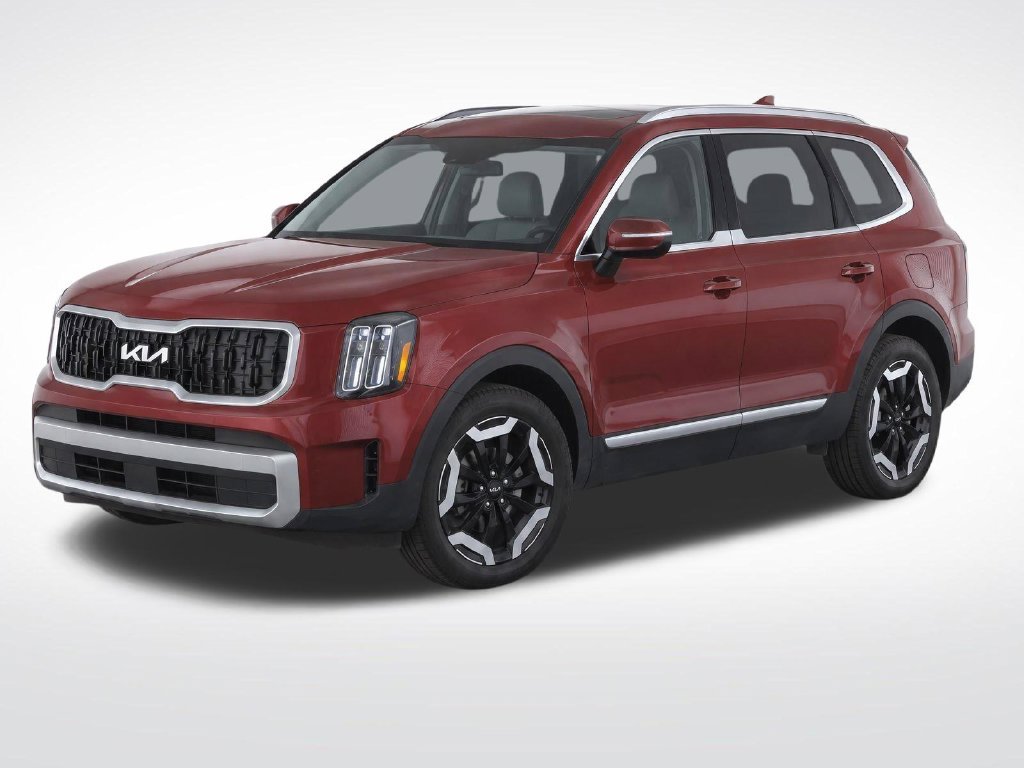 Used 2023 Red Kia EX image 2