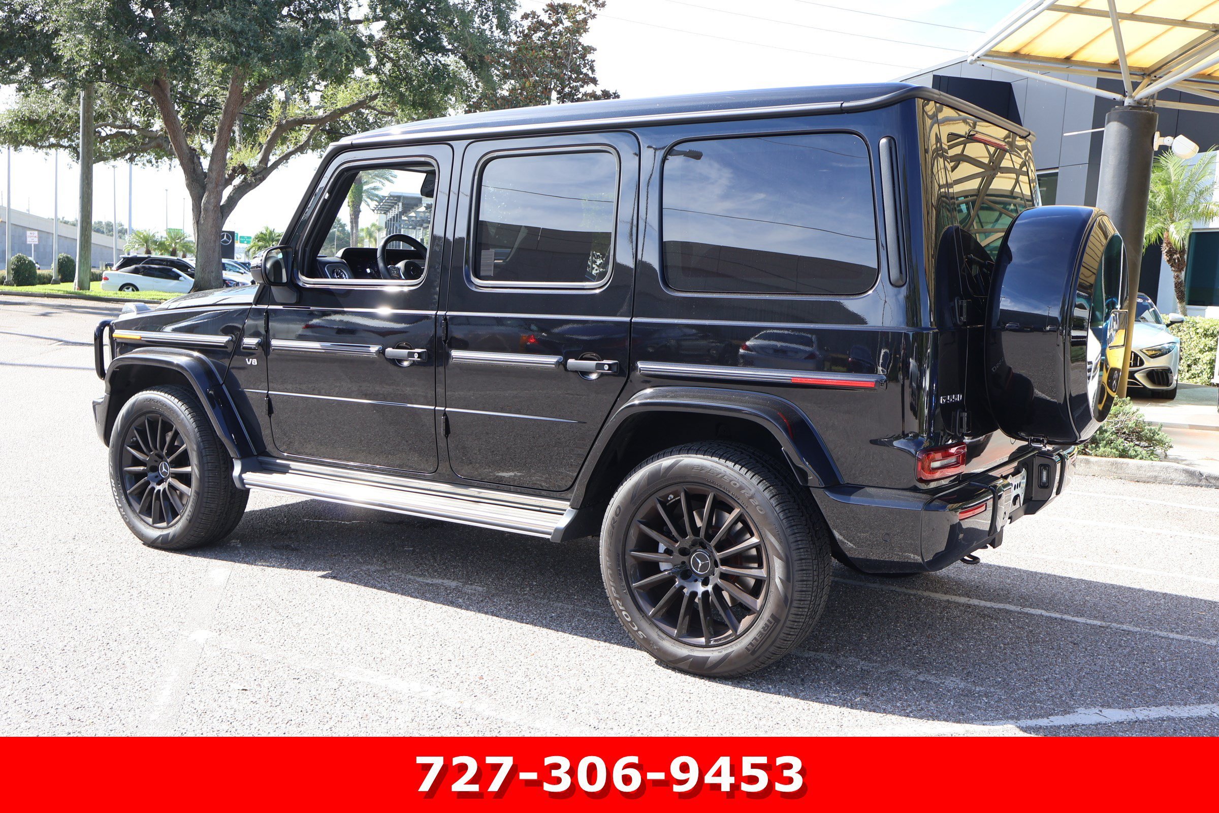 Certified Used 2023 Obsidian Black Metallic Mercedes-Benz G 550 image 7