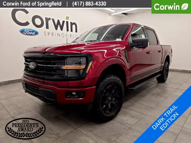 New 2026 Ruby Red Metallic Tinted Clearcoat Ford XLT image 1