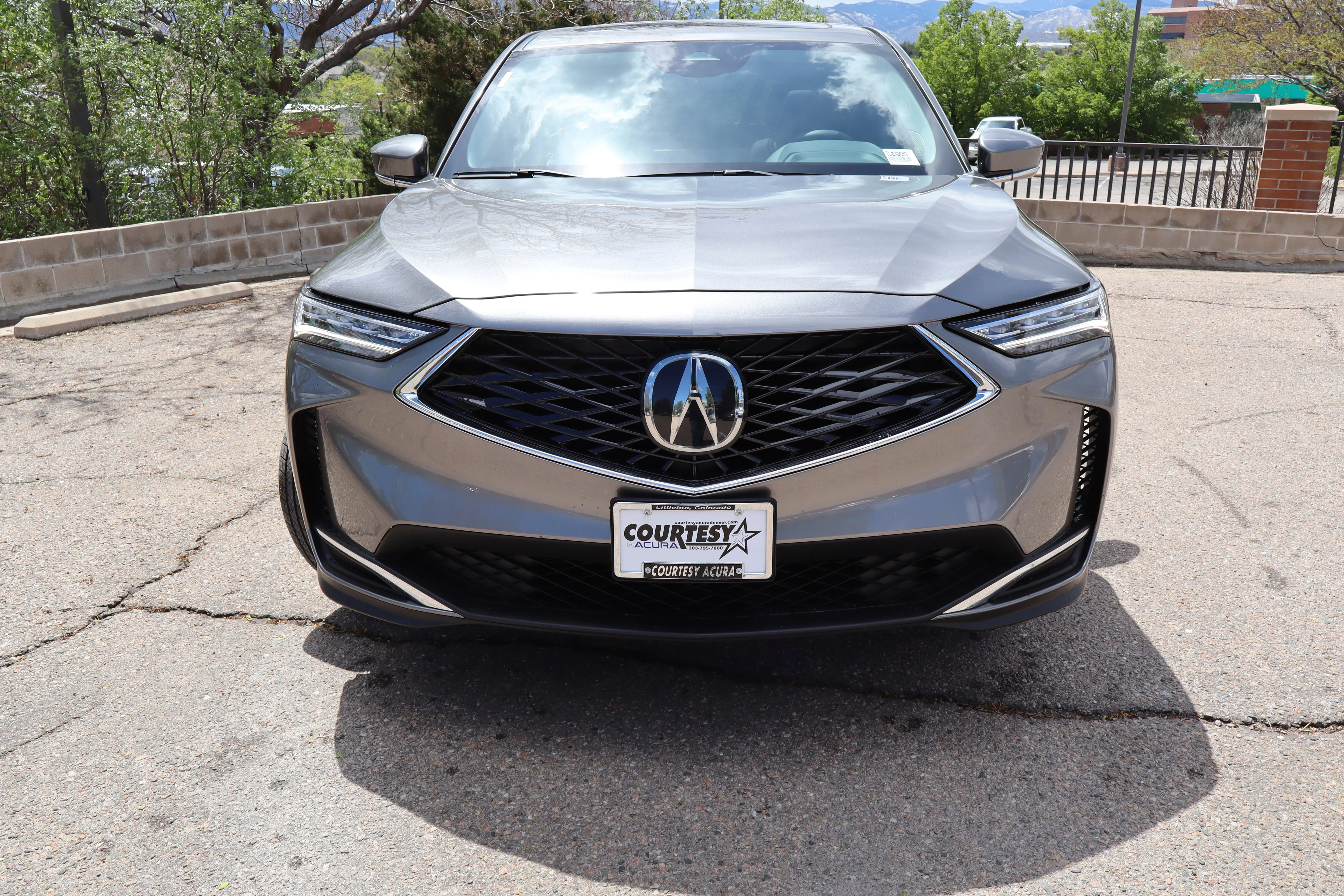 New 2026 Liquid Carbon Metallic Acura 4MDX image 2