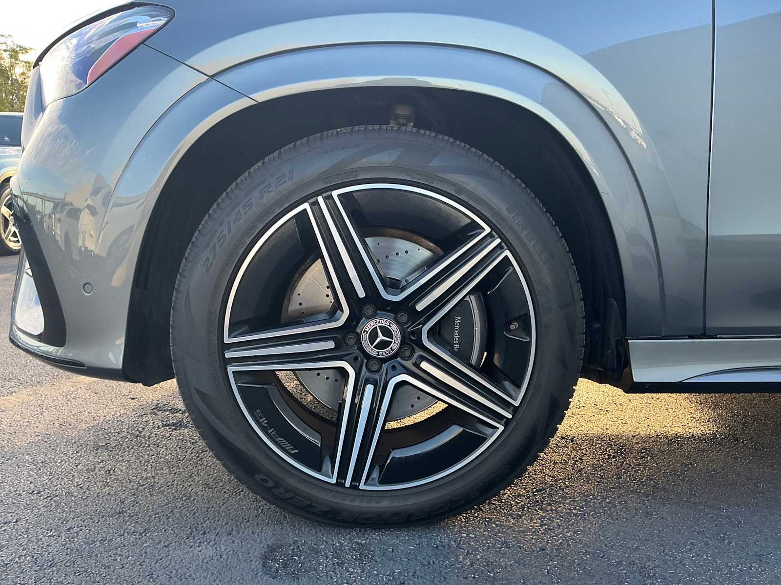 Certified Used 2025 Selenite Grey Metallic Mercedes-Benz GLE 450 image 8