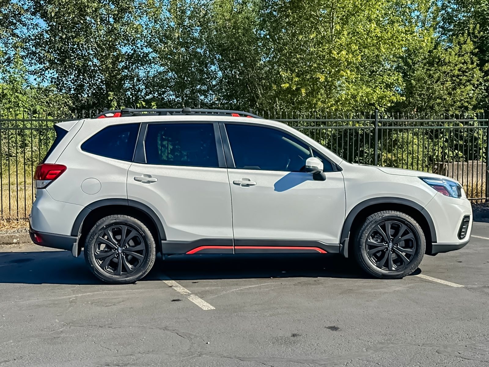 Used 2019 White Subaru Sport image 2