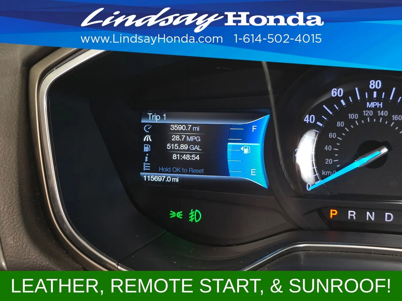 Used 2014 White Platinum Clearcoat Metallic Ford SE image 15