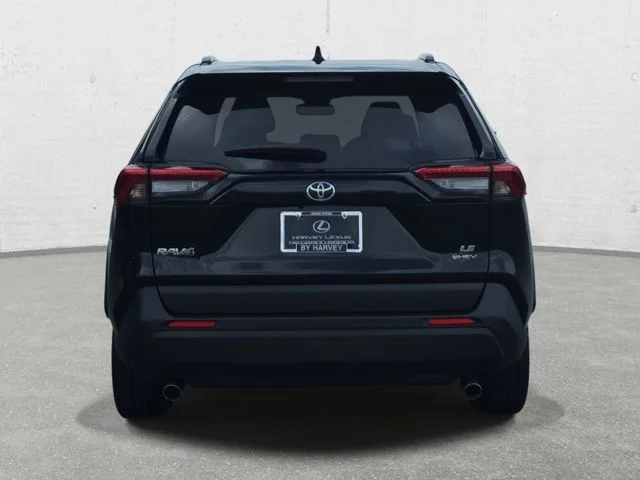 Used 2025 Midnight Black Metallic Toyota LE image 6