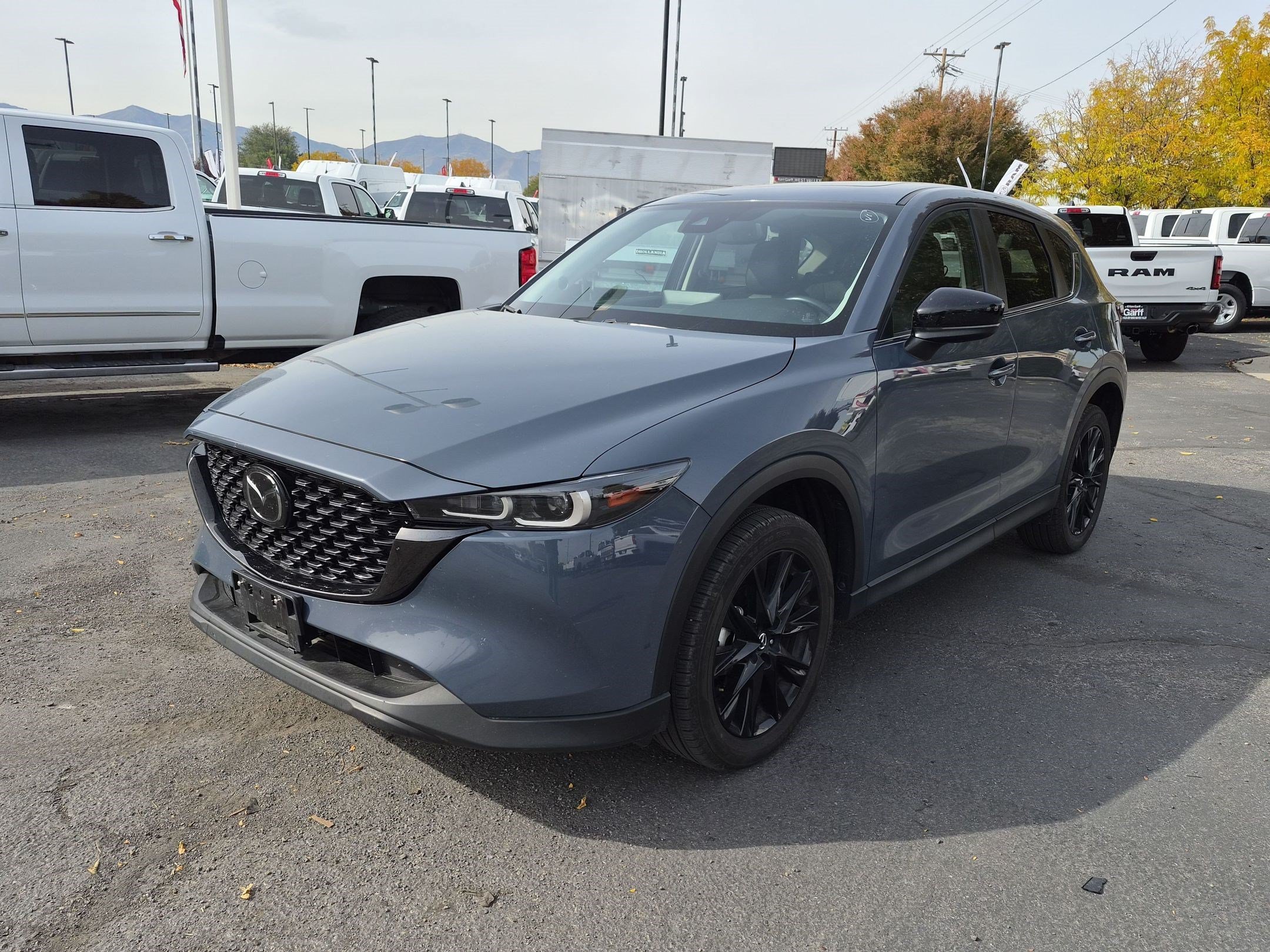 Used 2025 Polymetal Gray Metallic Mazda 2.5 S Carbon Edition image 8