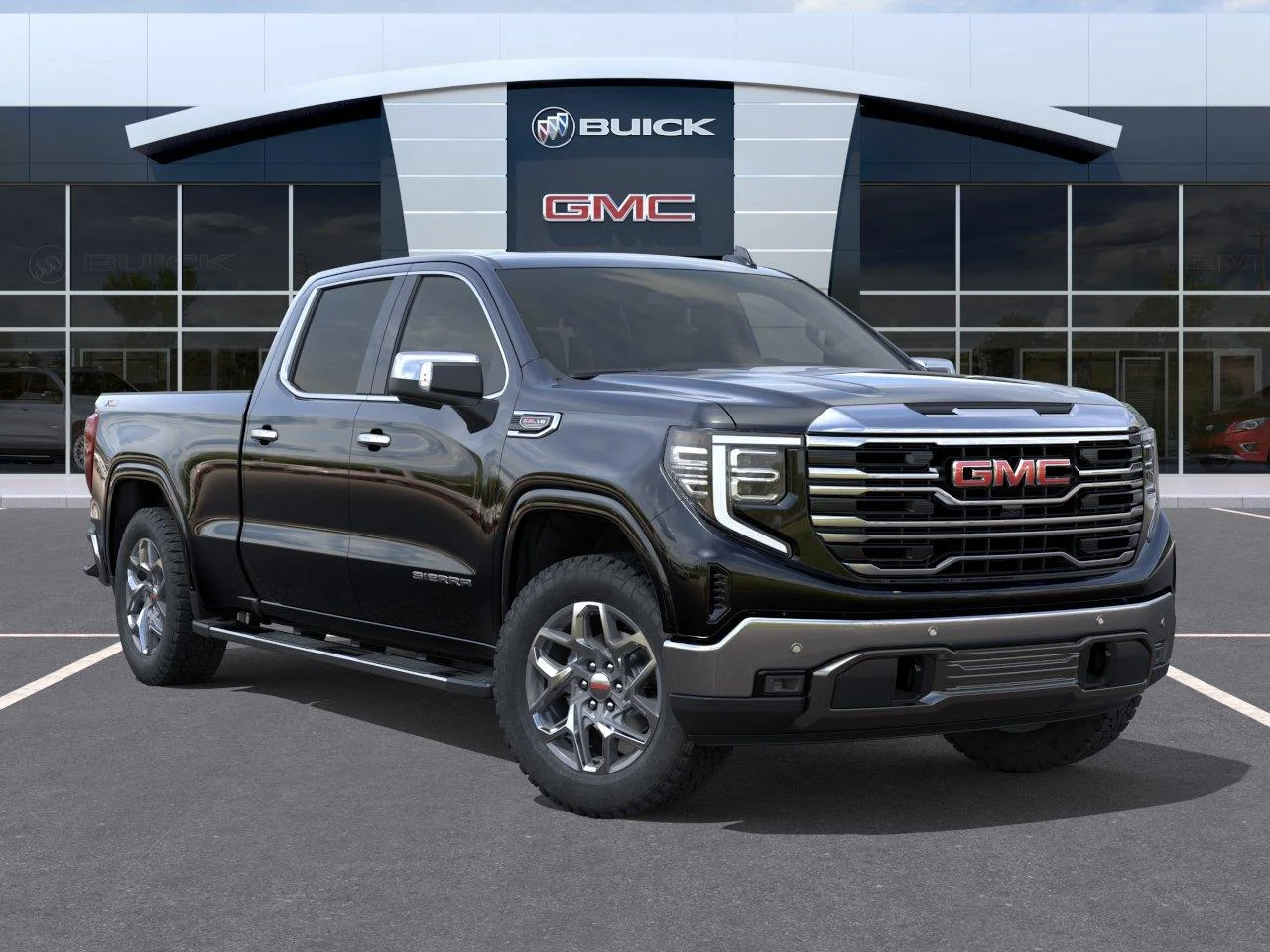 New 2026 Onyx Black GMC SLT image 7