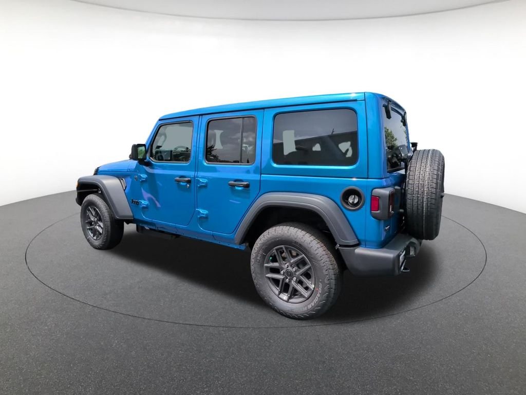 New 2026 Hydro Blue Pearl-Coat Exterior Paint Jeep Sport S image 8