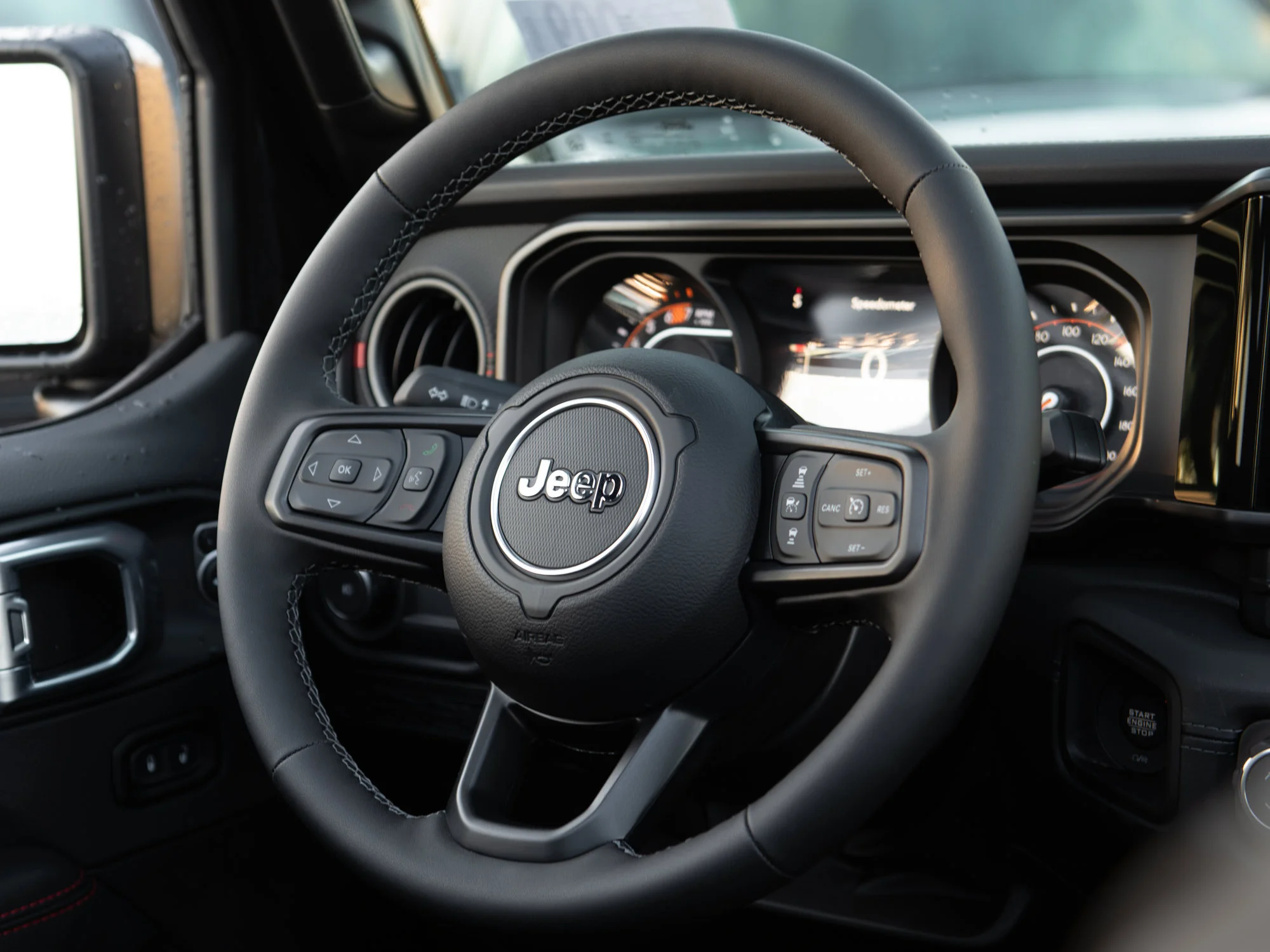 New 2027 Black Jeep Rubicon X* 4 Door 4x4, Sky 1 Touch Pwr Top, 35 Inch Tires, Nappa Leather image 12