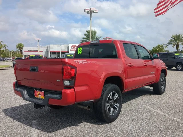 Used 2018 Red Toyota TRD Sport image 4