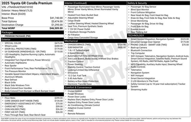 Used 2025 Gray Toyota Premium image 21