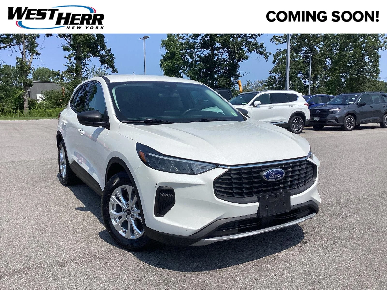 Used 2023 Star White Metallic Tri-Coat Ford Active image 1