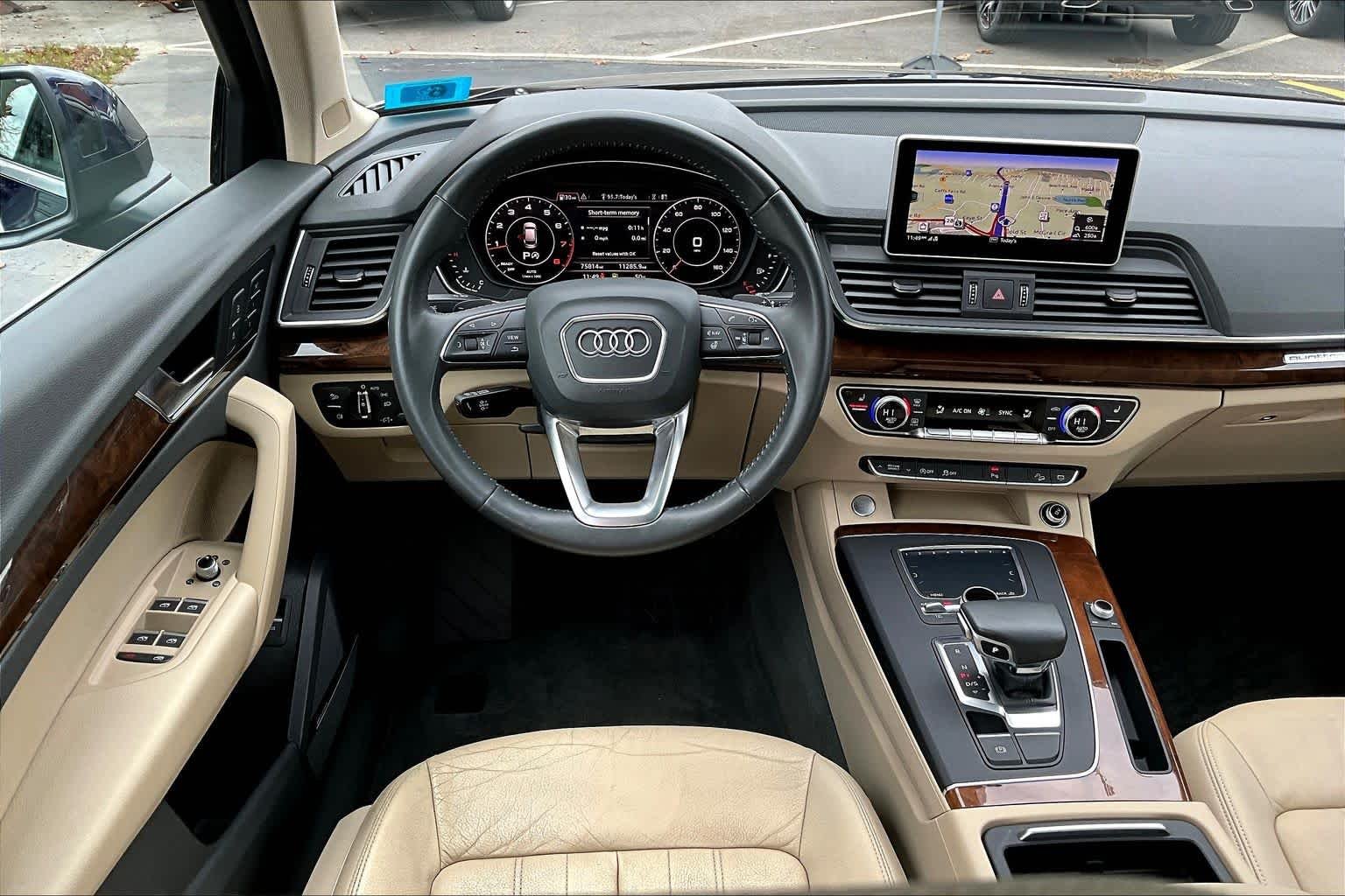 Used 2018 Navarra Blue Metallic Audi Premium Plus image 7