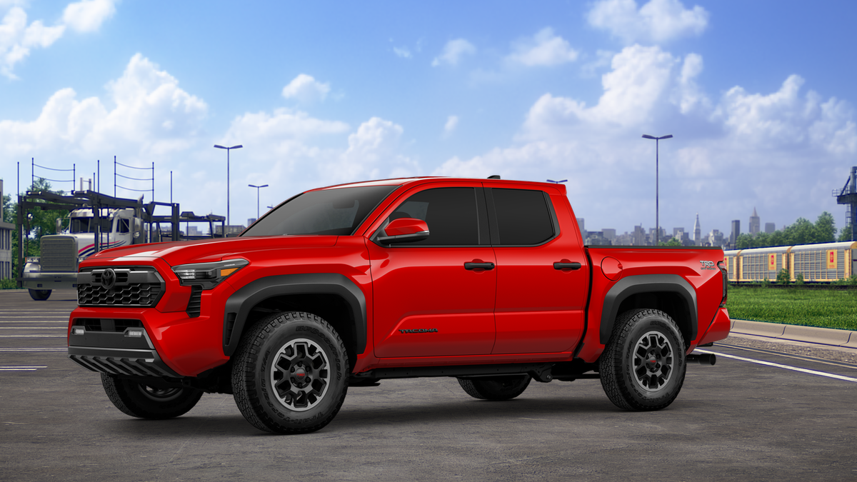 New 2026 Supersonic Red Toyota TRD Off-Road image 2