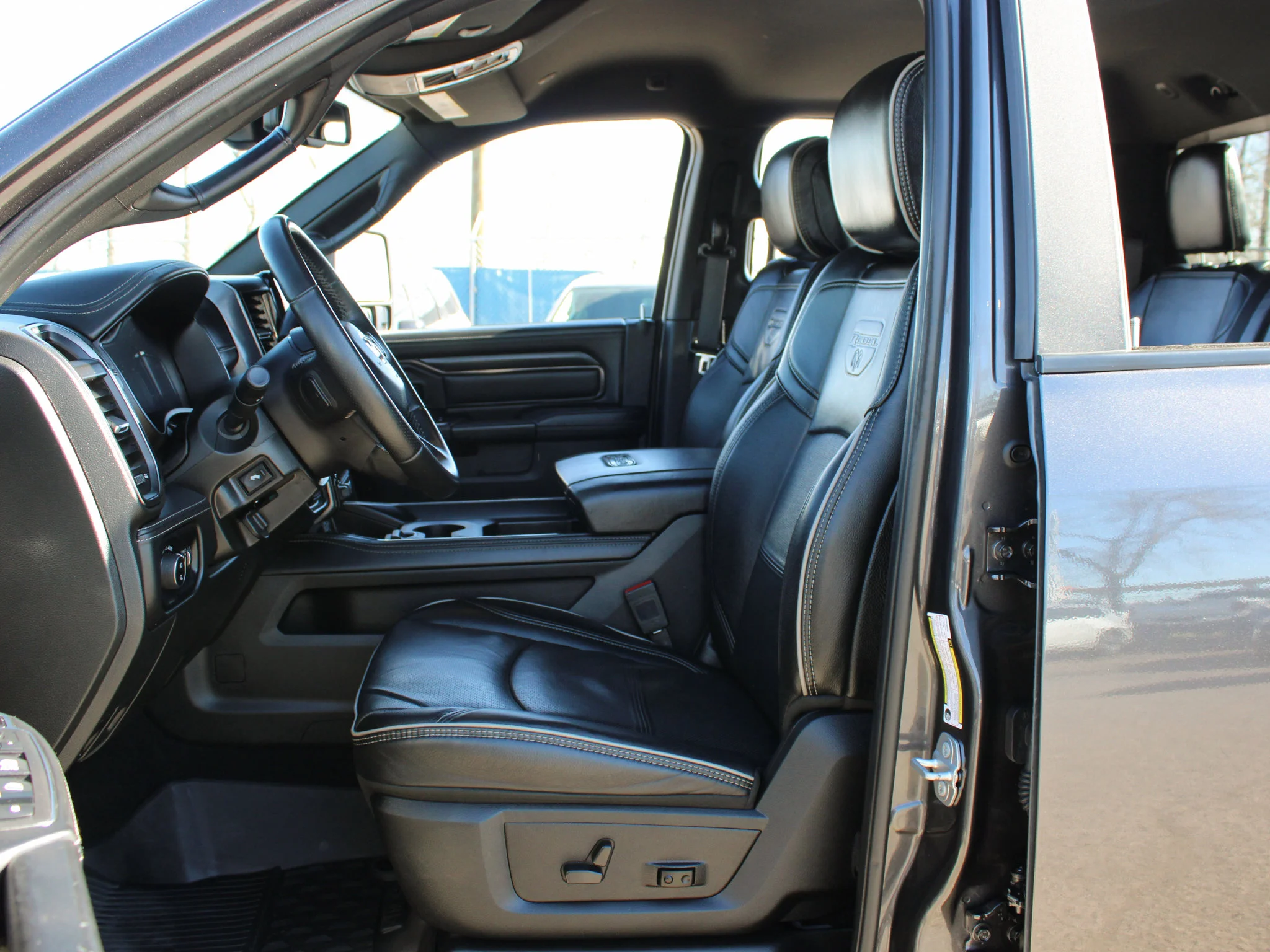 Certified Used 2024 Grey RAM Rebel * No Accidents | Cummins Diesel | Heated/Vented Seats | Lifted | Apple CarPlay | Remote Start image 3