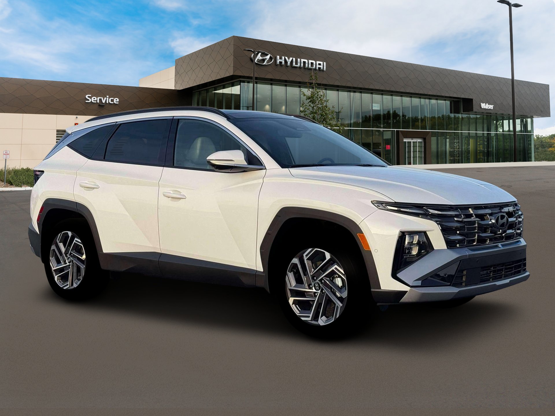 New 2026 Creamy White Pearl Hyundai Limited AWD image 11