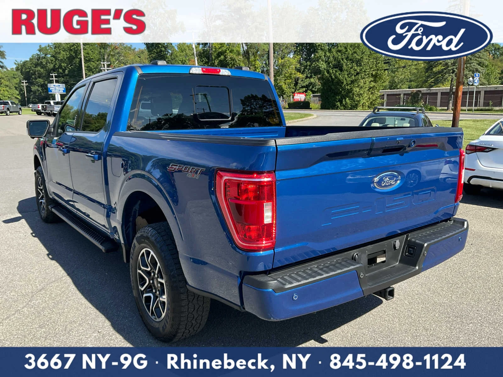 Certified Used 2023 Atlas Blue Ford XLT image 5