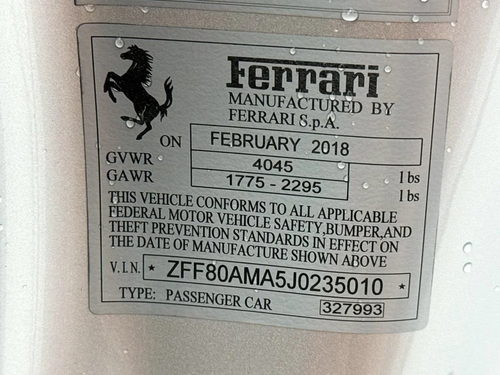 Used 2018 Argento Nurburgring Ferrari  image 38