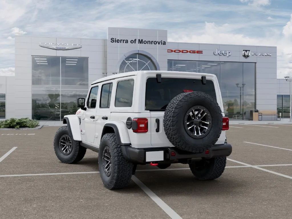 New 2027 Bright White Clear-Coat Paint Jeep Rubicon image 3