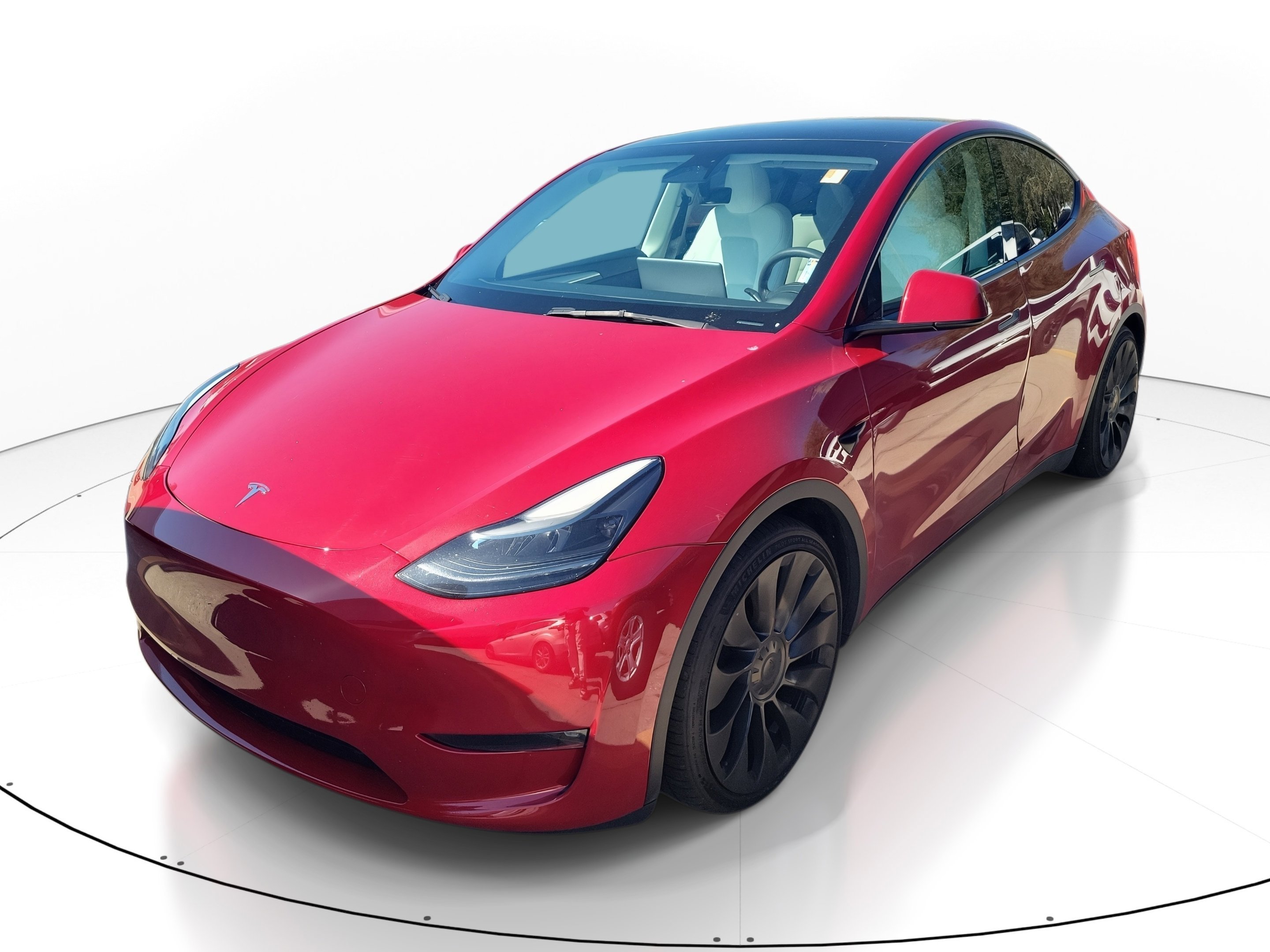 Used 2023 Tesla Model Y Performance with VIN 7SAYGDEF8PF765538 for sale in Kansas City