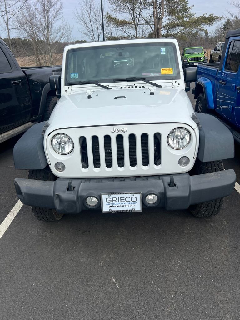 Used 2015 Jeep Wrangler Sport with VIN 1C4AJWAG2FL602213 for sale in Methuen, MA