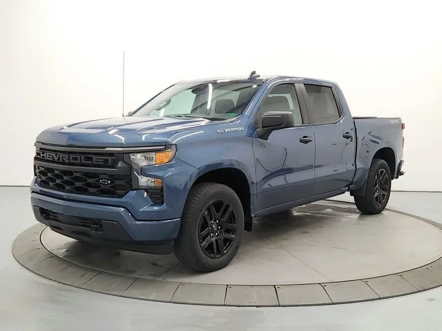 Used 2024 Lakeshore Blue Metallic Chevrolet Custom image 3