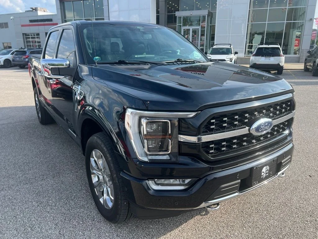 Used 2021 Black Ford Platinum image 4