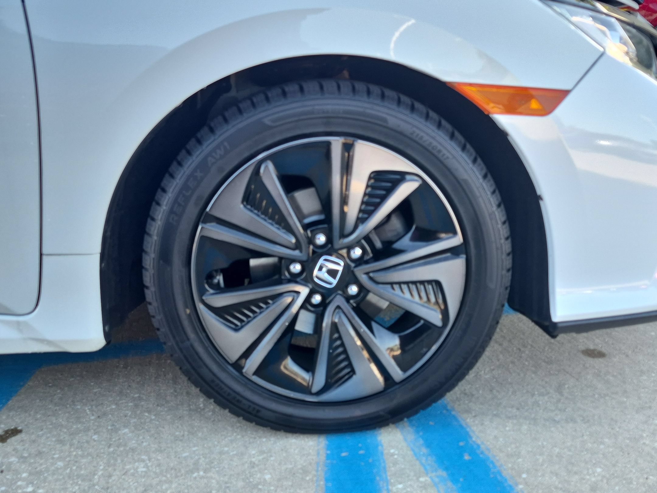 Certified Used 2019 White Orchid Pearl Honda EX Hatchback image 33