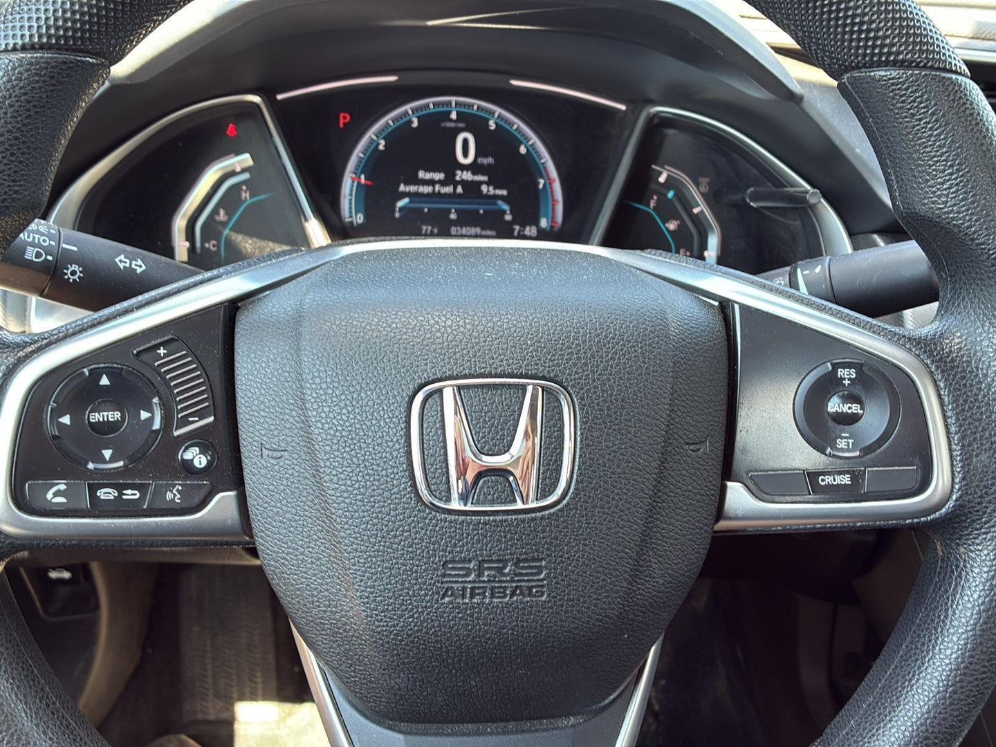 Used 2017 Burgundy Night Pearl Honda EX image 5