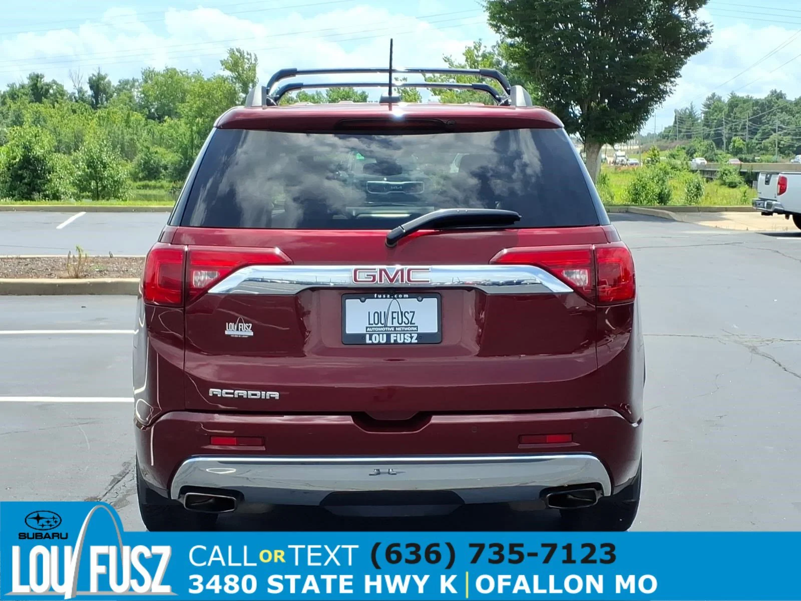 Used 2017 Crimson Red Tintcoat GMC Denali image 31