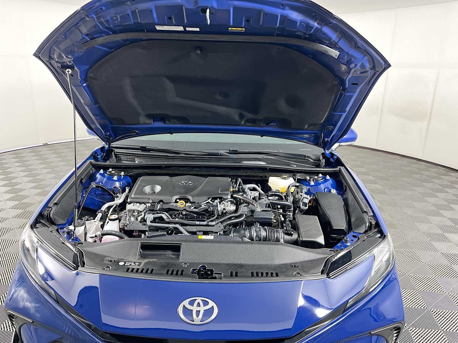 Used 2025 Reservoir Blue Toyota SE image 29