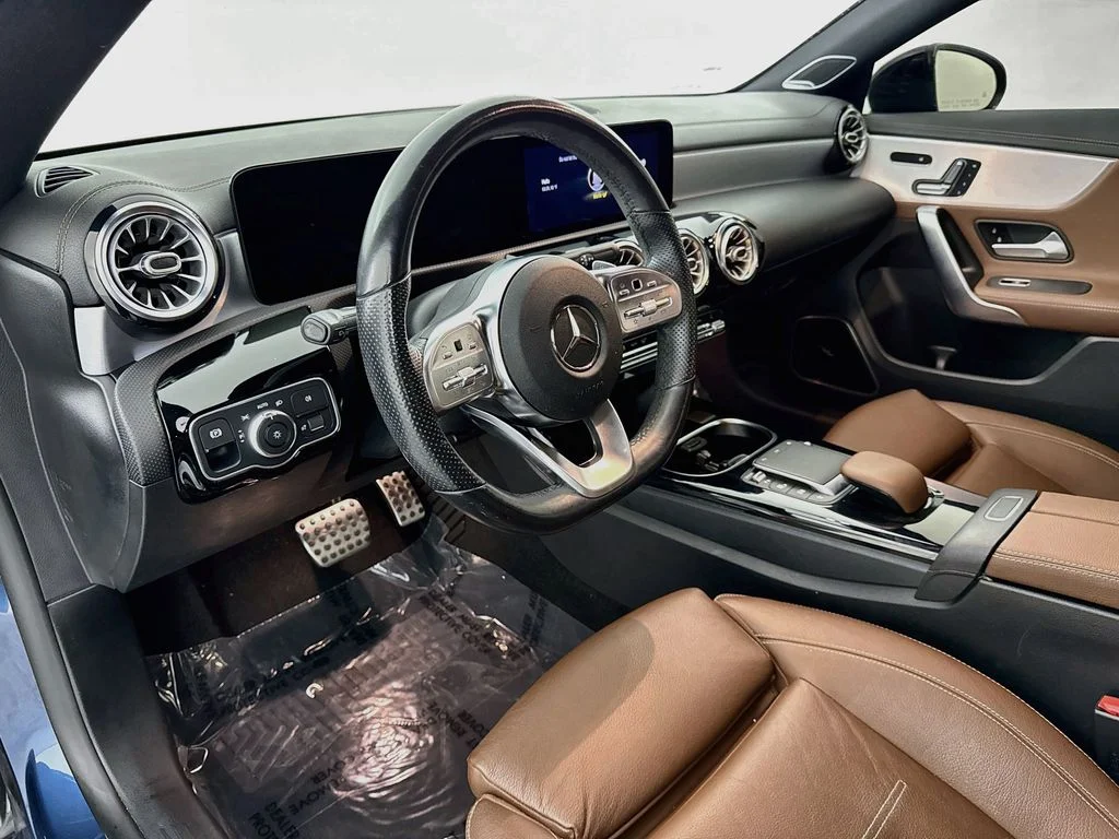 Used 2021 Blue Mercedes-Benz CLA 250 image 9