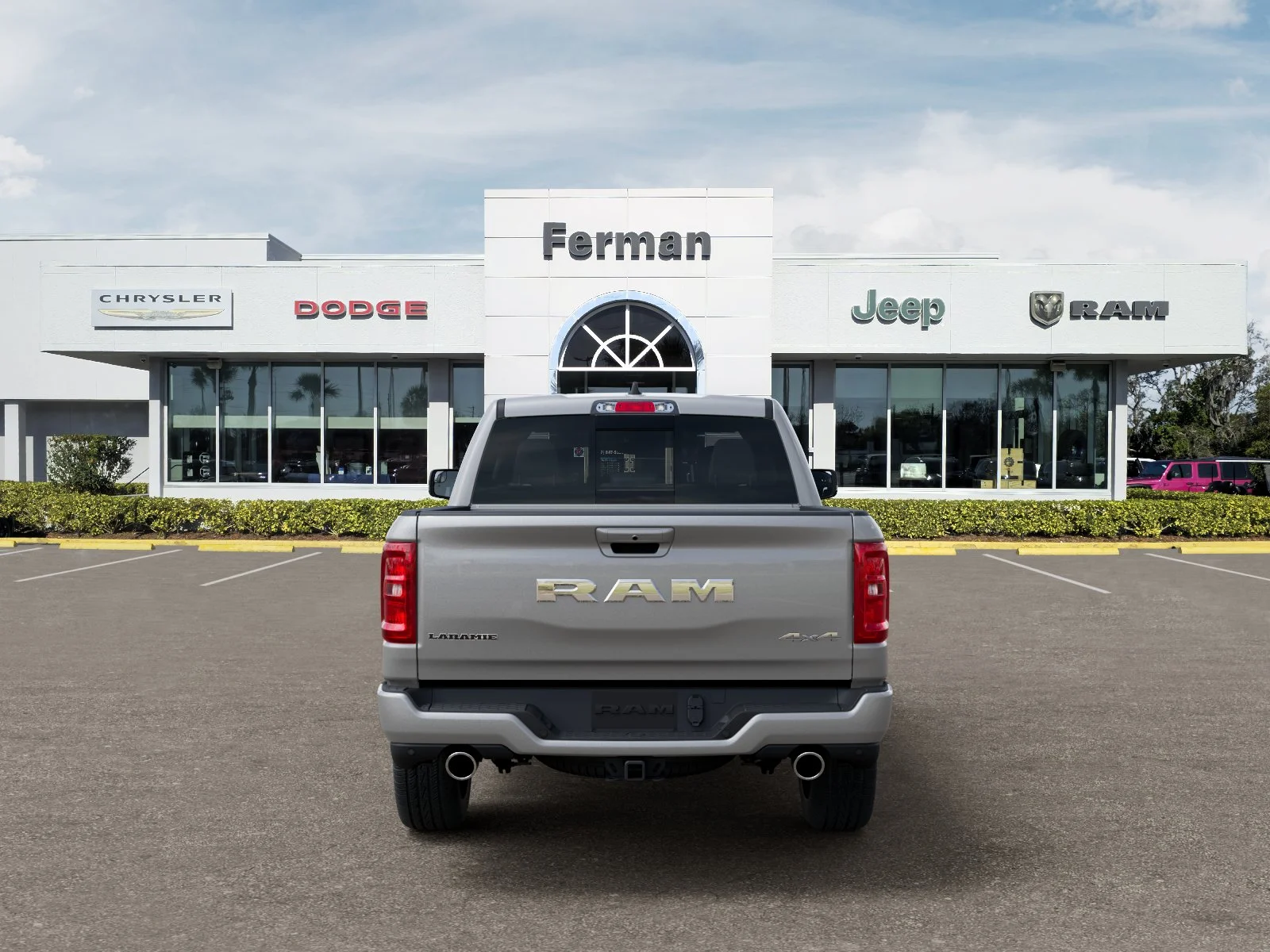 New 2026 Silver Zynith Exterior Paint RAM Laramie image 7