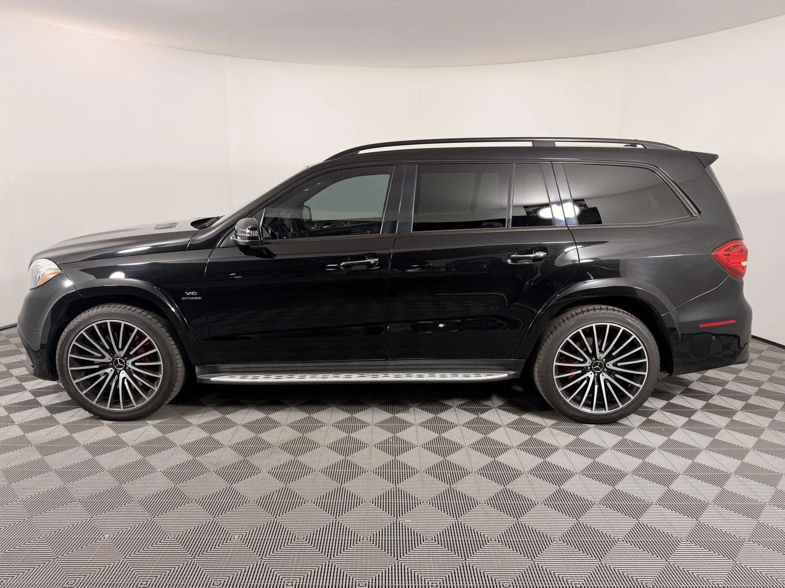 Used 2017 Obsidian Black Metallic Mercedes AMG GLS 63 image 2