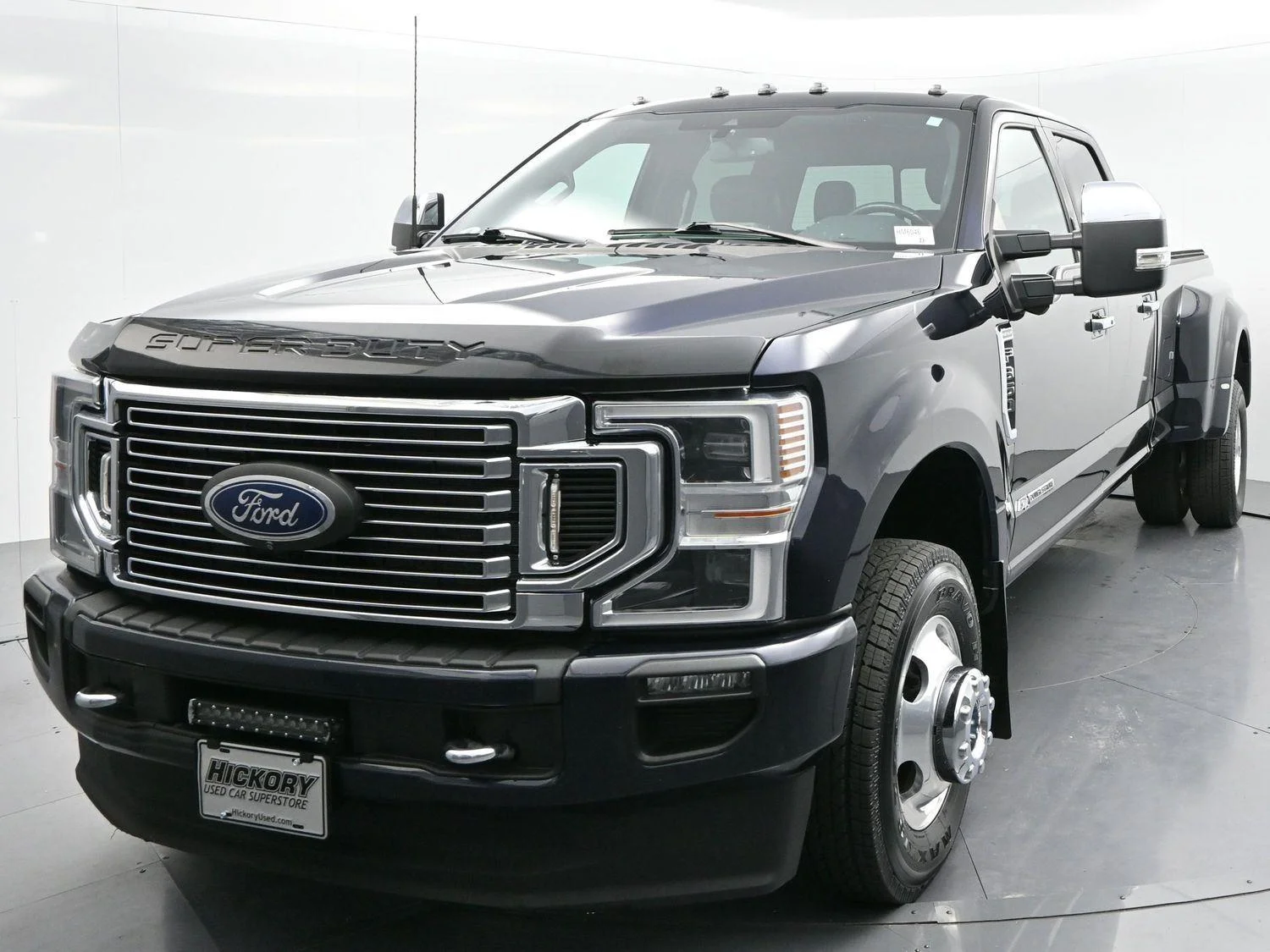 Used 2022 Antimatter Blue Metallic Ford Platinum image 3